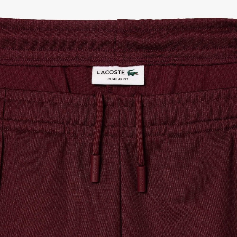 Men's Lacoste Paris Sweatpants Bordeaux | QWV142693