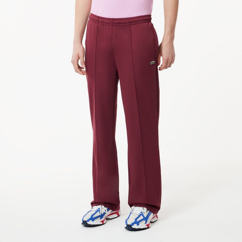 Men's Lacoste Paris Sweatpants Bordeaux | GFA632490