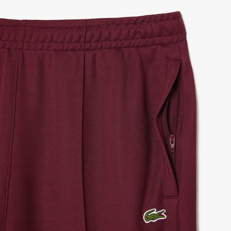 Men's Lacoste Paris Sweatpants Bordeaux | GFA632490