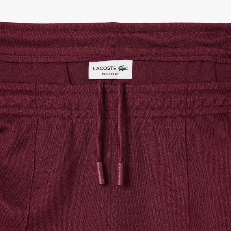 Men's Lacoste Paris Sweatpants Bordeaux | GFA632490