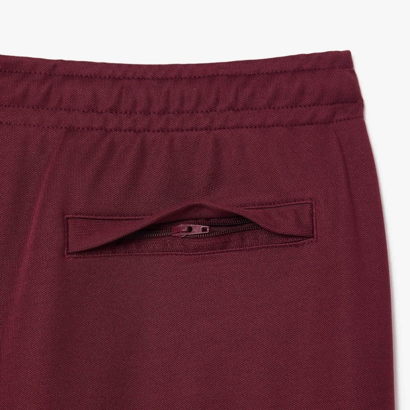 Men's Lacoste Paris Sweatpants Bordeaux | GFA632490