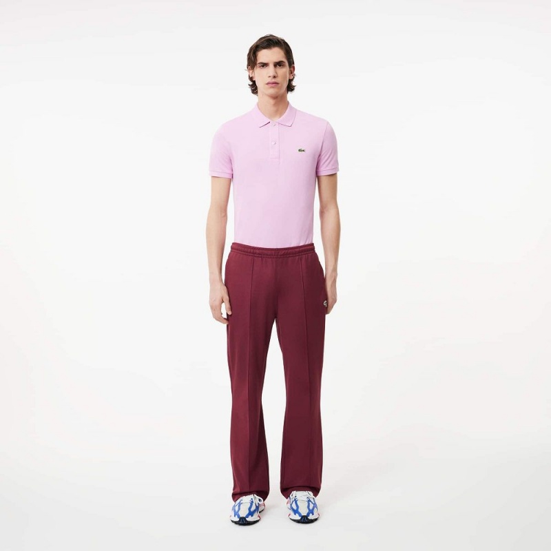 Men\'s Lacoste Paris Sweatpants Bordeaux | GFA632490