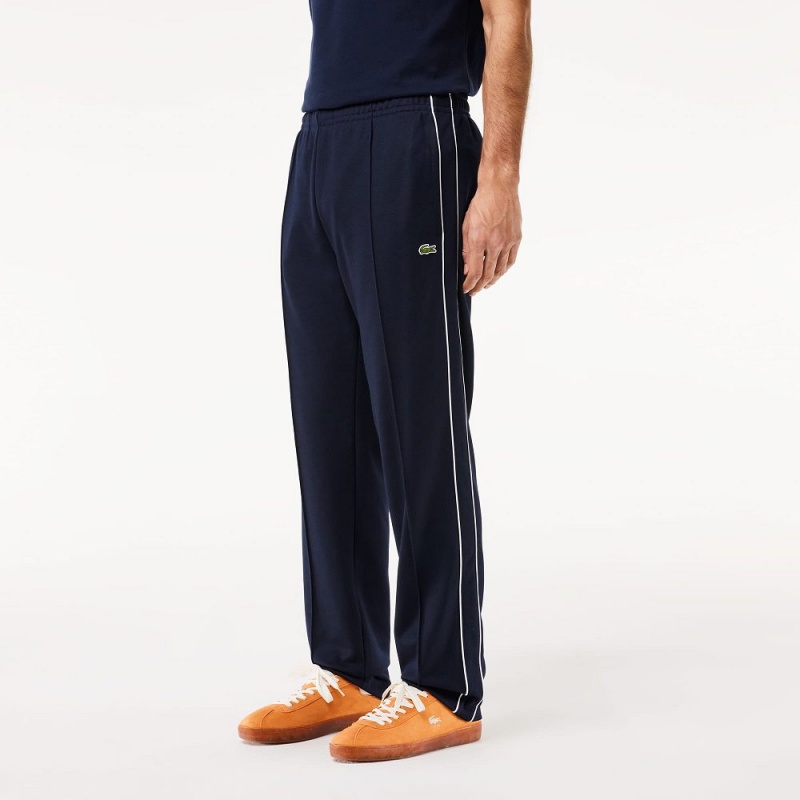 Men's Lacoste Paris Sweatpants Navy Blue | MPY619584