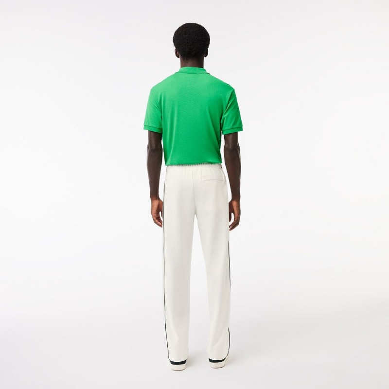 Men's Lacoste Paris Sweatpants White | LTB960324