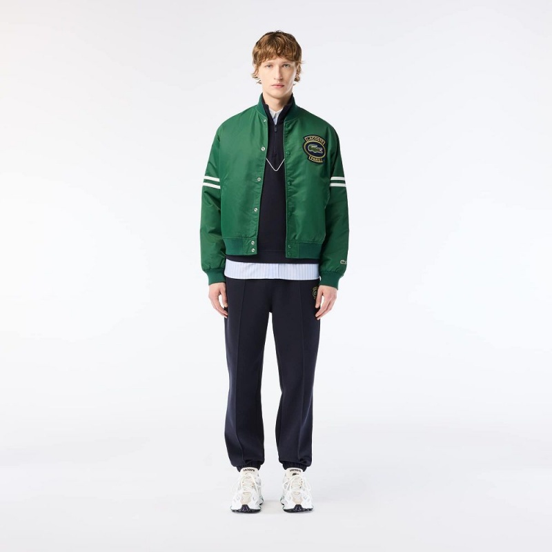 Men's Lacoste Piqué Sweatpants Abysm blue | KGI259137