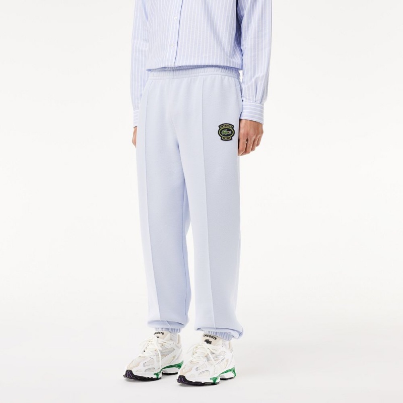 Men's Lacoste Piqué Sweatpants Phoenix blue | MKZ632159