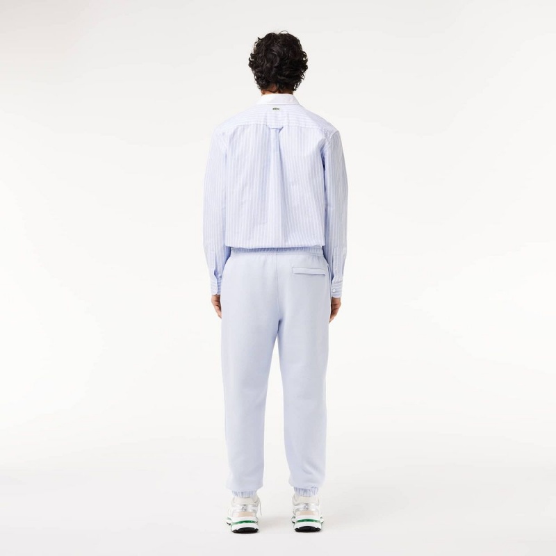 Men's Lacoste Piqué Sweatpants Phoenix blue | MKZ632159