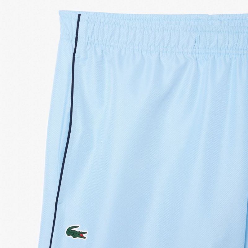 Men's Lacoste Recycled Fabric Tennis Tracksuits Pastel blue | EGY312069