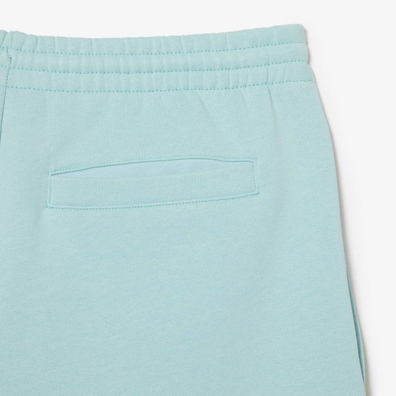 Men's Lacoste Regular Fit Fleece Shorts Mint | ZKY265793