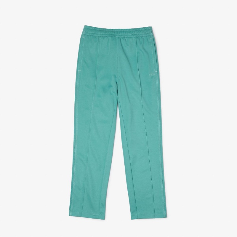 Men's Lacoste Regular Fit Piqué Sweatpants Green | CLX298016