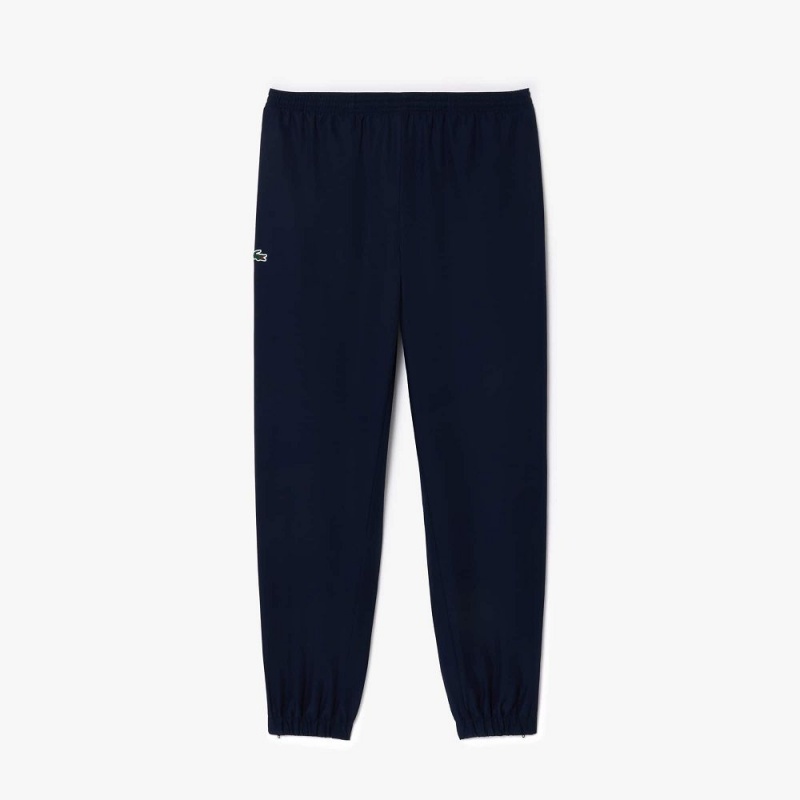 Men's Lacoste SPORT Lightweight Sweatpants Navy Blue | ZXS184956