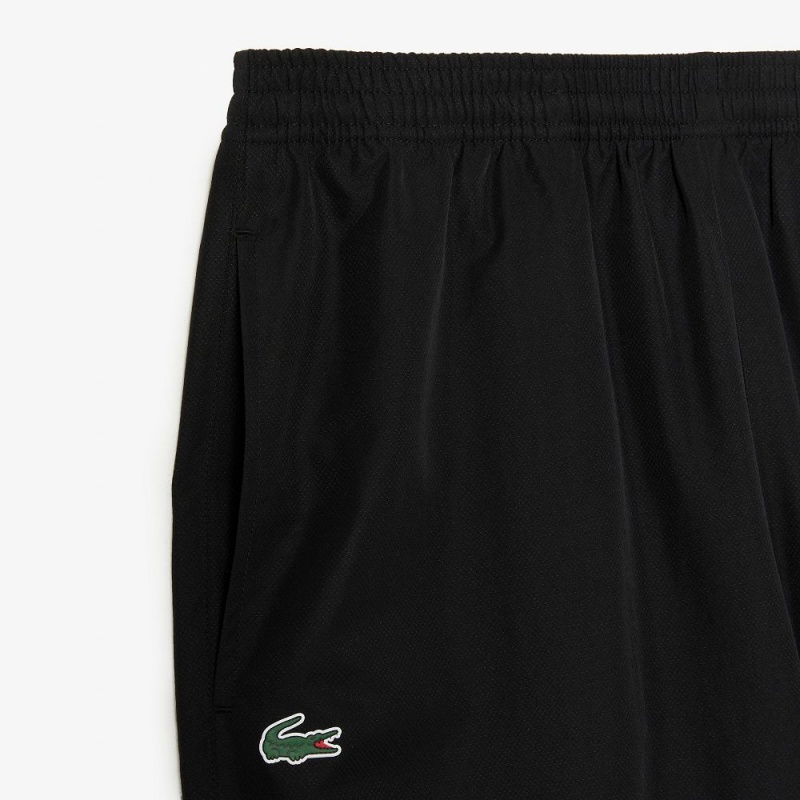 Men's Lacoste SPORT Lightweight Sweatpants Black | FGZ163709