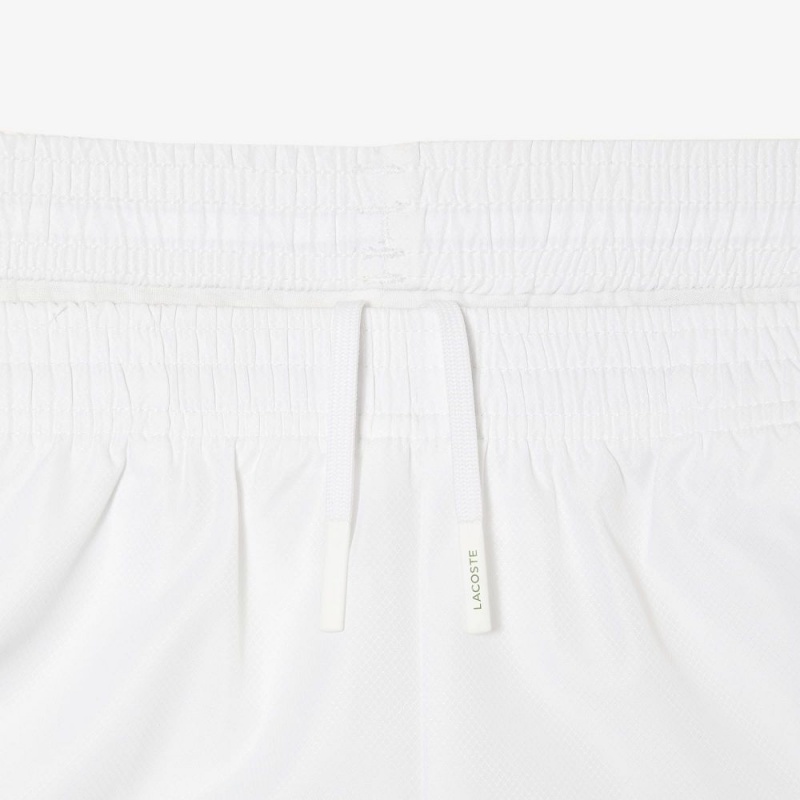 Men's Lacoste SPORT Lightweight Sweatpants White | XAH928657