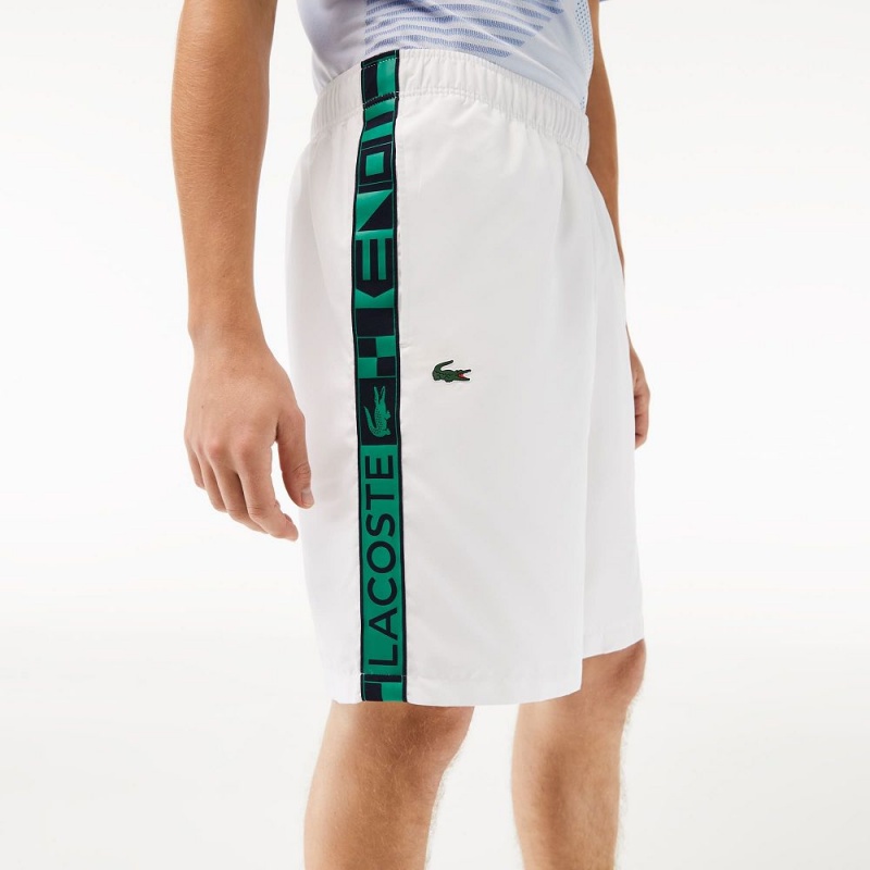 Men's Lacoste SPORT Tennis Shorts White | AUR718590