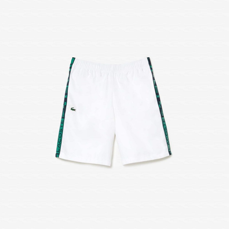 Men's Lacoste SPORT Tennis Shorts White | AUR718590