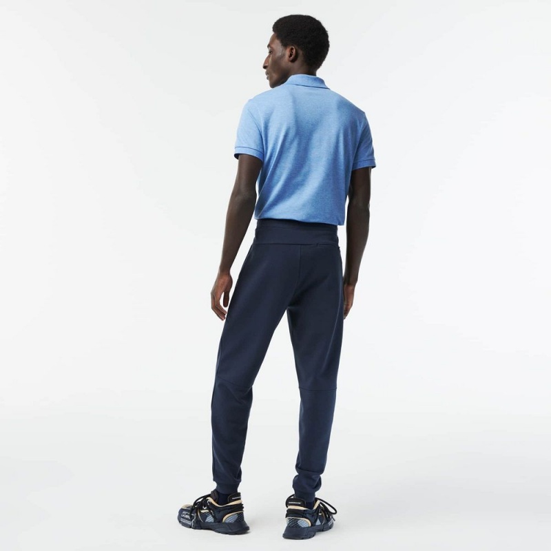 Men's Lacoste Slim Fit Sweatpants Blue | QTM590821