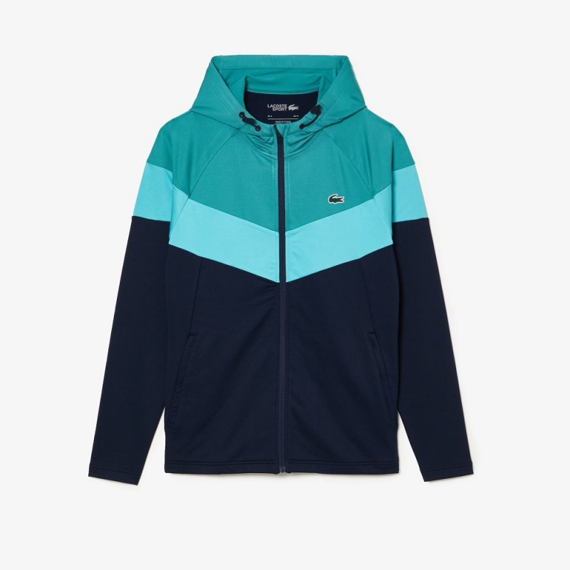 Men's Lacoste Stretch Sweatshirt Blue Navy Blue | OBG506798