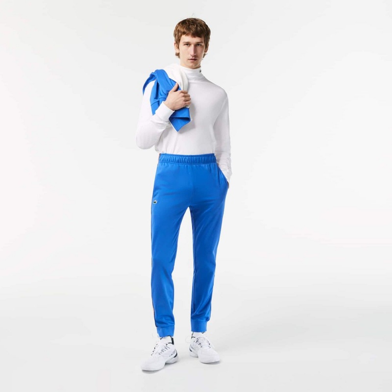 Men's Lacoste Tennis Abrasion-Resistant Joggers Kingdom Blue | VIC465831