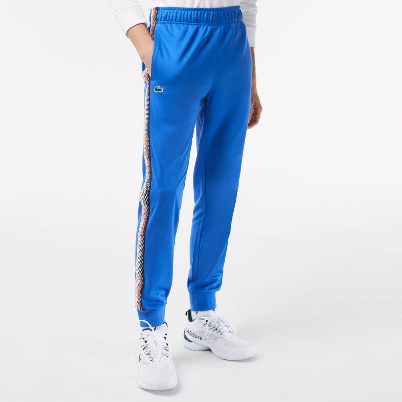 Men's Lacoste Tennis Abrasion-Resistant Joggers Kingdom Blue | VIC465831