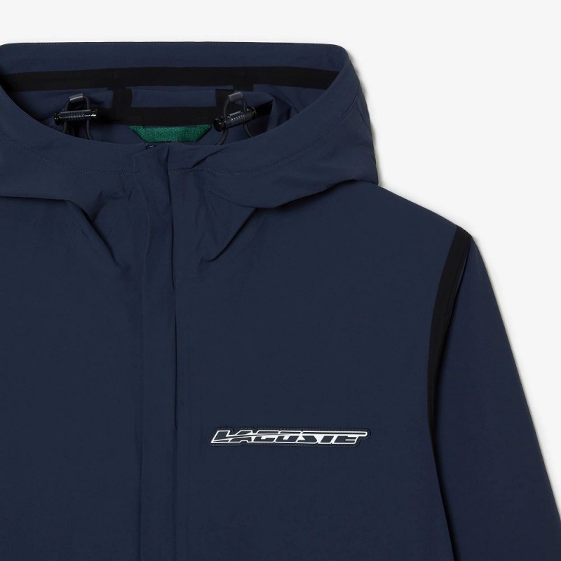 Men's Lacoste Track Jackets Blue | ZCO431907