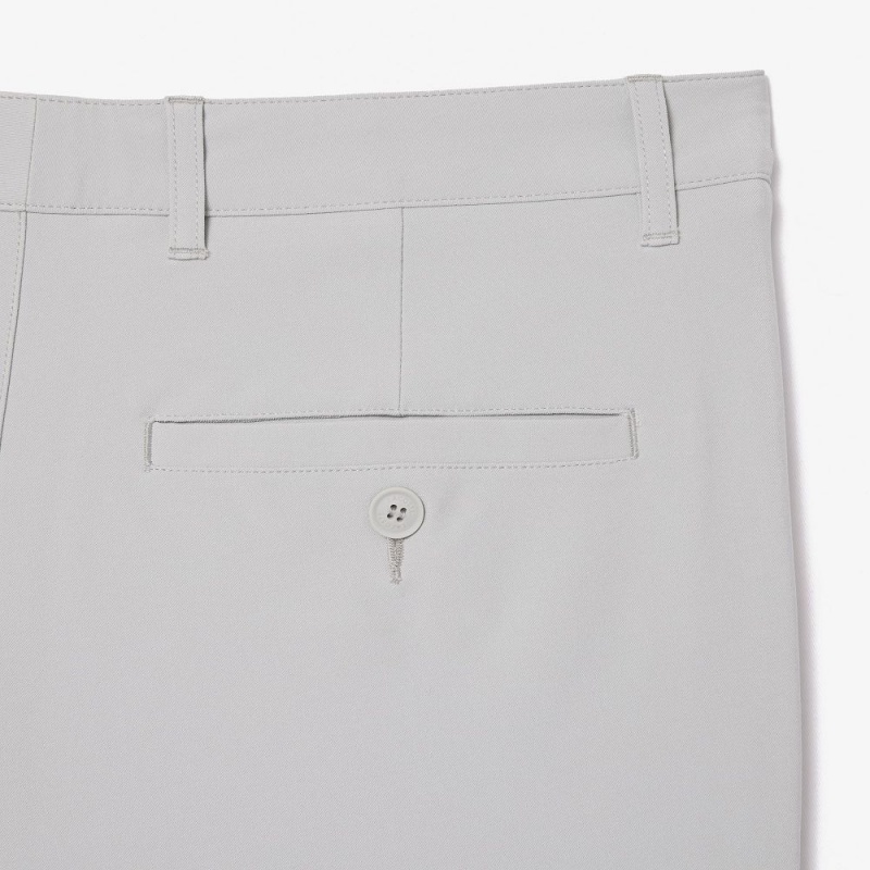 Men's Lacoste Ultra-Dry Golf Bermuda Shorts Grey | VTQ930186