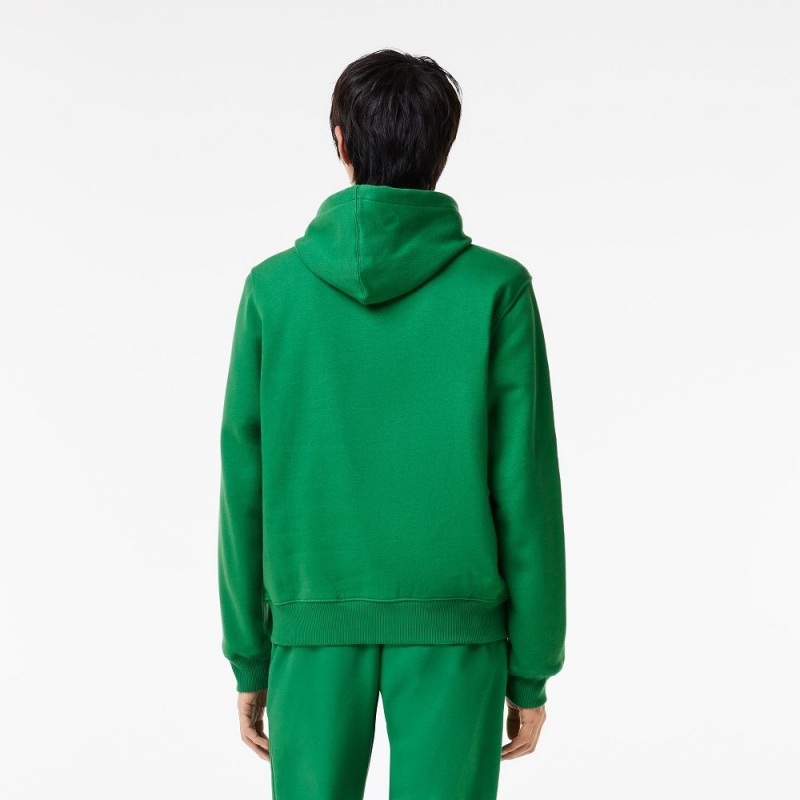 Men's Lacoste XL Croc Jogger Hoodie Rocket Green | NSL581740