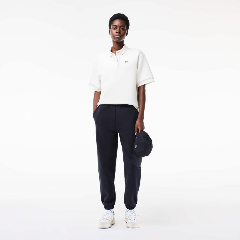 Women's Lacoste Blended Cotton Sweatpants Abysm blue | YLG047592