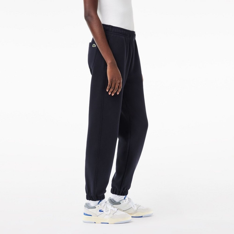 Women's Lacoste Blended Cotton Sweatpants Abysm blue | YLG047592