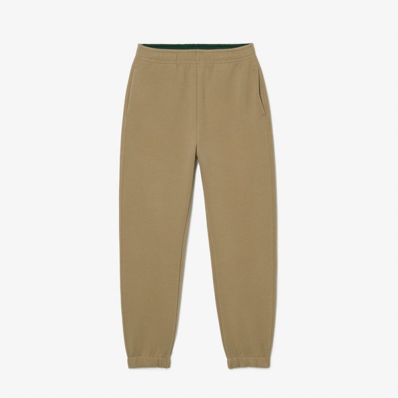 Women's Lacoste Blended Cotton Sweatpants Beige | XQK539147