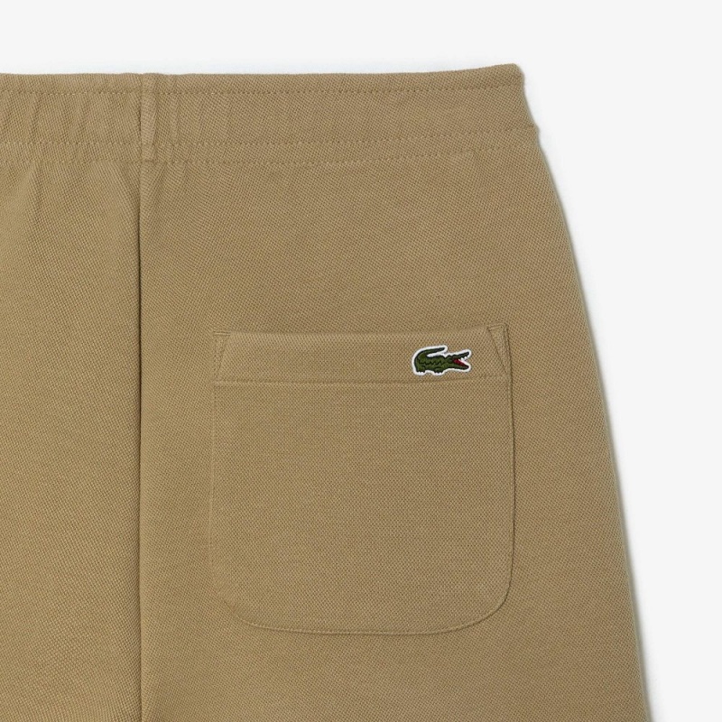 Women's Lacoste Blended Cotton Sweatpants Beige | XQK539147