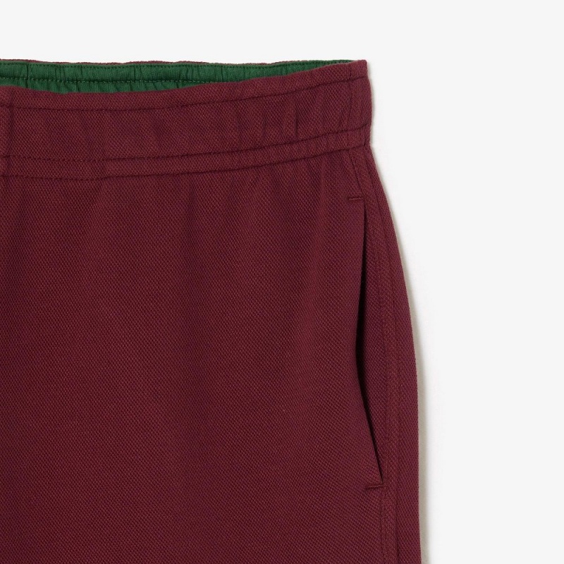 Women's Lacoste Blended Cotton Sweatpants Bordeaux | RTI610359