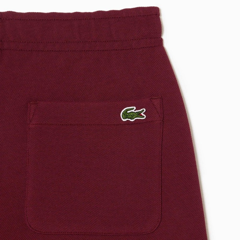 Women's Lacoste Blended Cotton Sweatpants Bordeaux | RTI610359