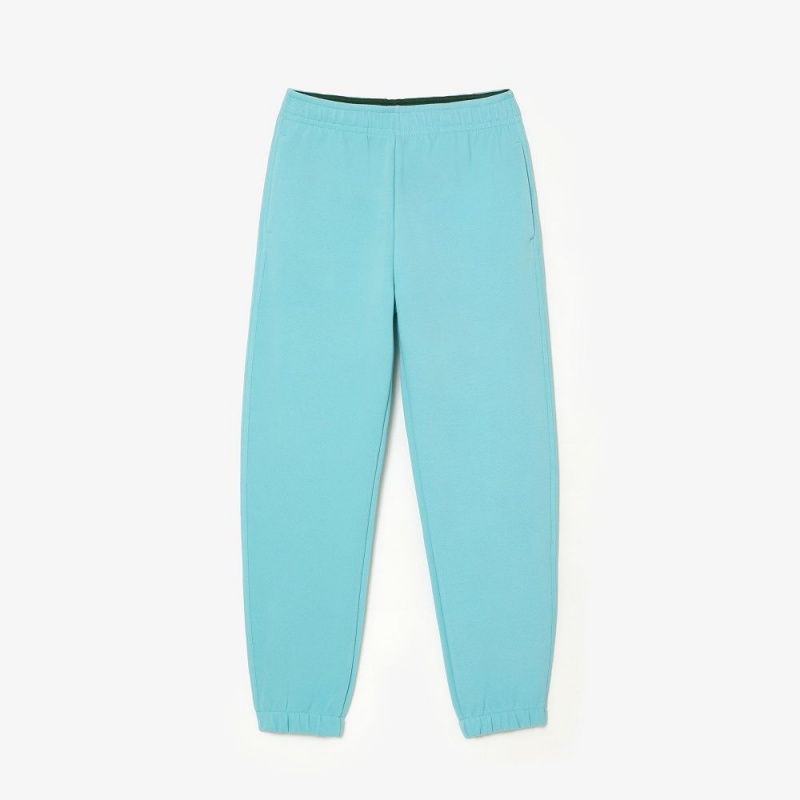 Women's Lacoste Blended Cotton Sweatpants Turquoise | WTE791234