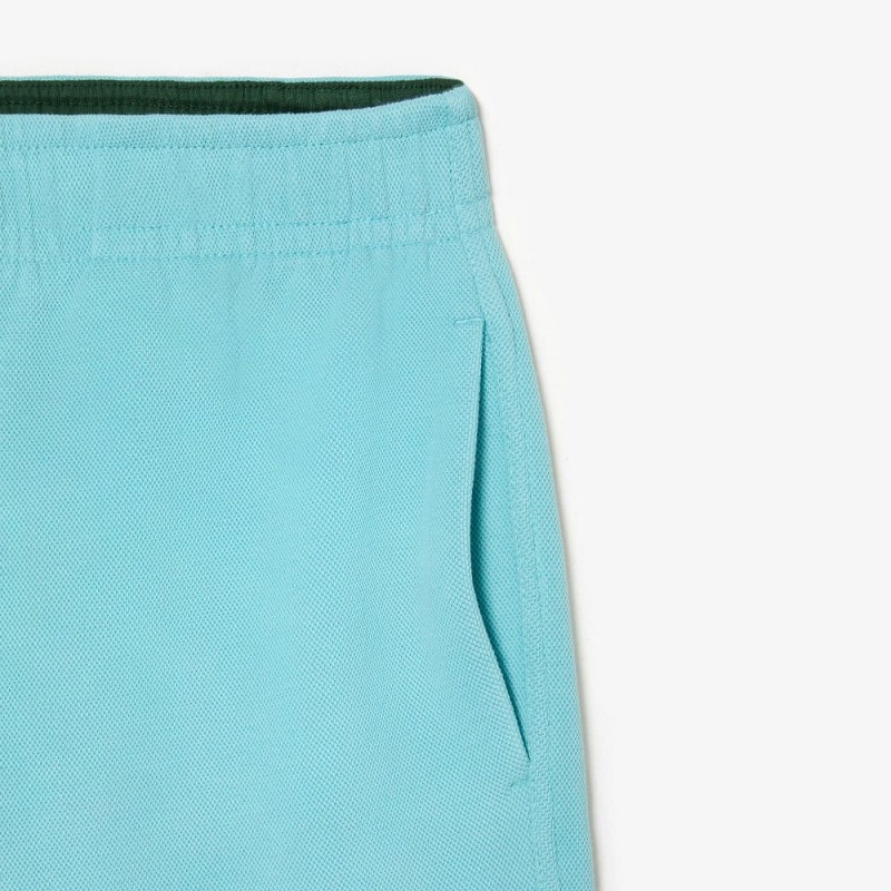 Women's Lacoste Blended Cotton Sweatpants Turquoise | WTE791234