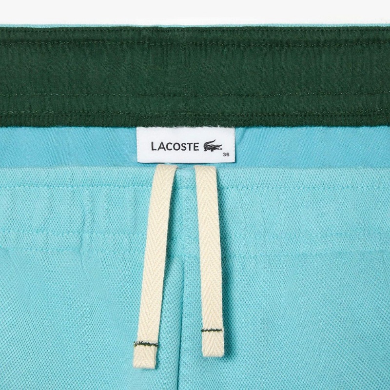 Women's Lacoste Blended Cotton Sweatpants Turquoise | WTE791234