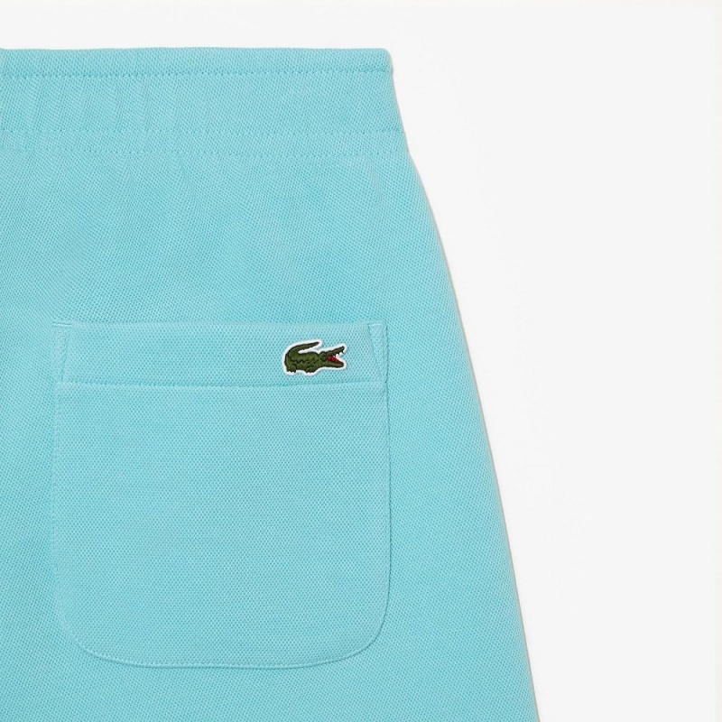 Women's Lacoste Blended Cotton Sweatpants Turquoise | WTE791234