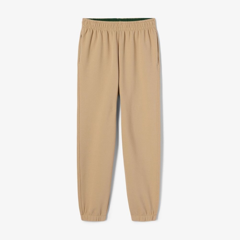 Women's Lacoste Blended Cotton Sweatpants Beige | EHY431602