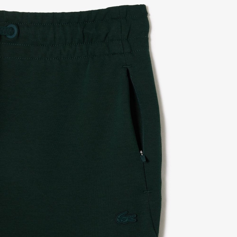 Women's Lacoste Cotton Jersey Joggers Forest green | USX937680