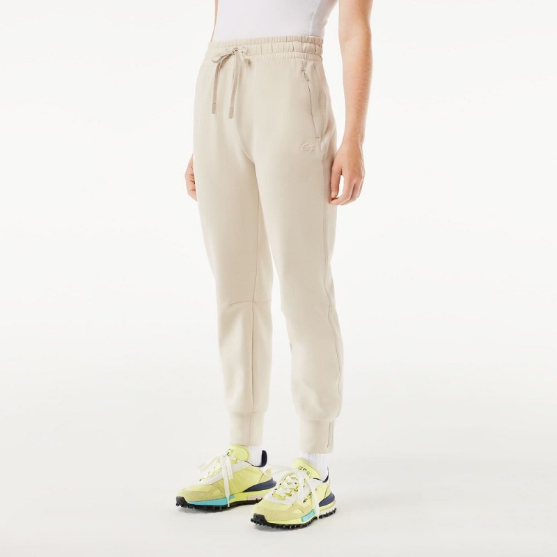 Women's Lacoste Cotton Jersey Joggers Grey | CSV287405