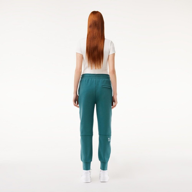 Women's Lacoste Cotton Jersey Joggers Hydro blue | OJY083592