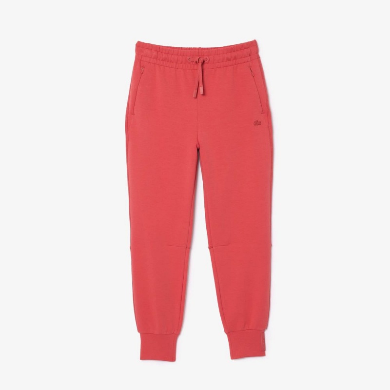 Women's Lacoste Cotton Jersey Joggers Pink | TBY405276