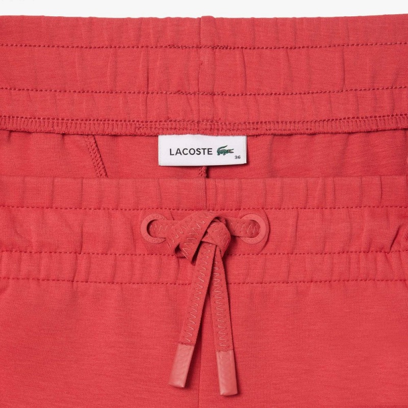 Women's Lacoste Cotton Jersey Joggers Pink | TBY405276