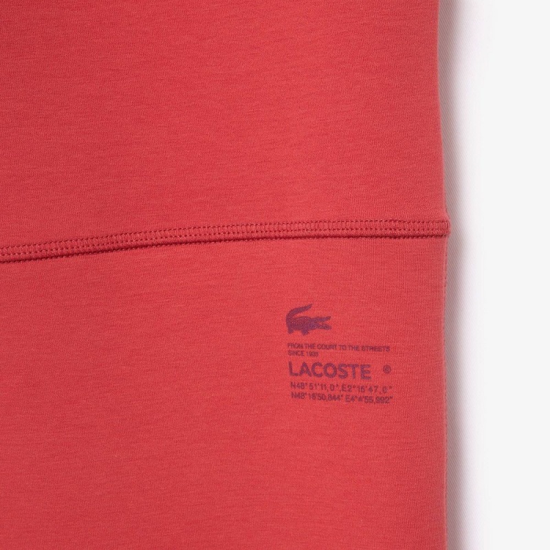 Women's Lacoste Cotton Jersey Joggers Pink | TBY405276