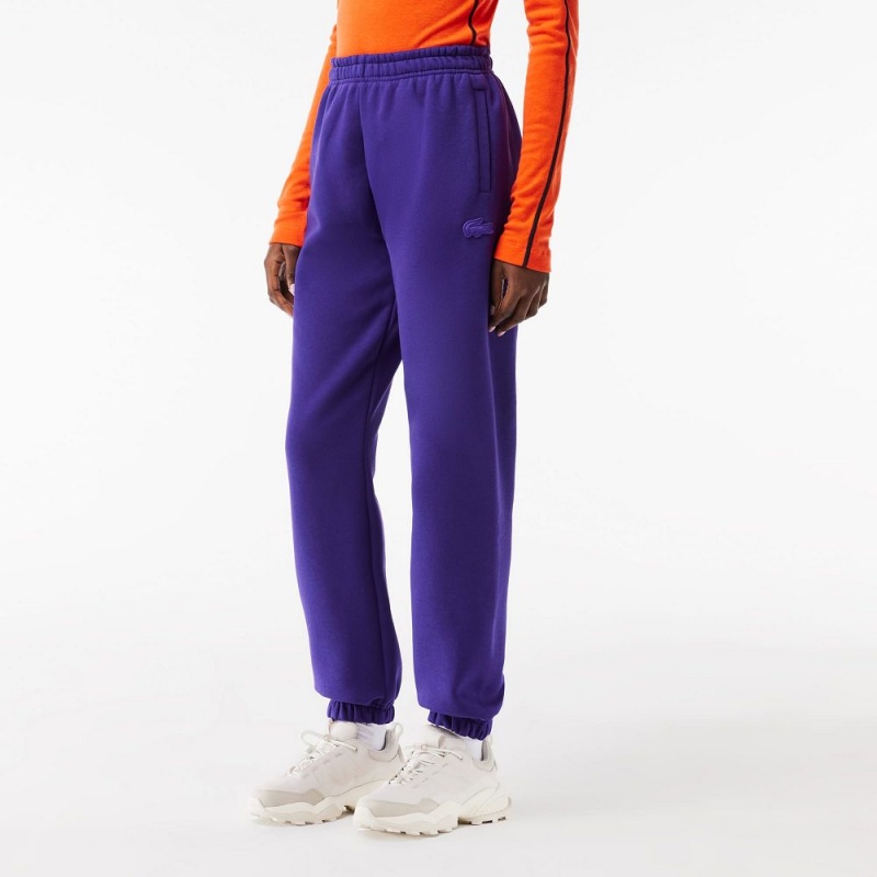 Women's Lacoste Cotton Sweatpants Acai Purple | CZV870462