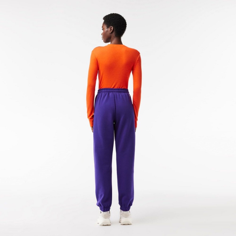 Women's Lacoste Cotton Sweatpants Acai Purple | CZV870462