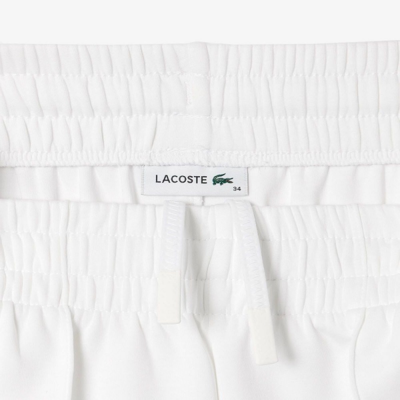 Women's Lacoste Double Face Sweatpants White | CDY791028