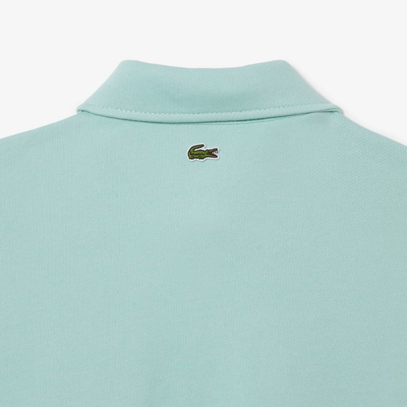 Women's Lacoste Embroidered Polo Sweatshirt Mint | NHQ637058