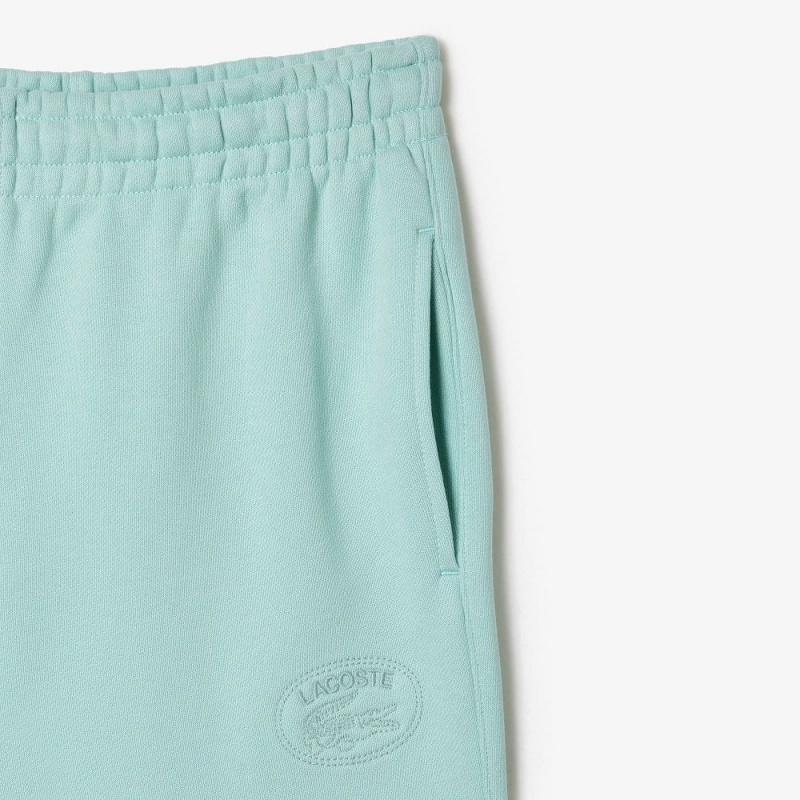 Women's Lacoste Embroidered Sweatpants Mint | RMT167538