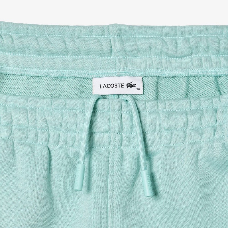 Women's Lacoste Embroidered Sweatpants Mint | RMT167538