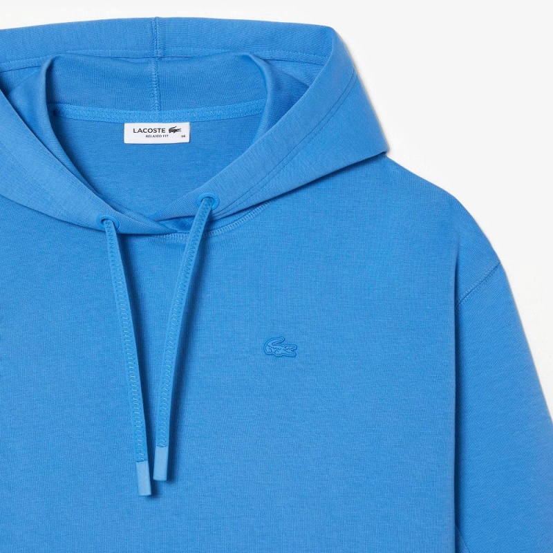 Women's Lacoste Hoodie Ethereal blue | EUC789025